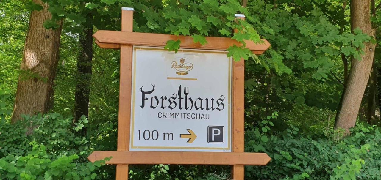 Forsthaus Apartman Crimmitschau Kültér fotó